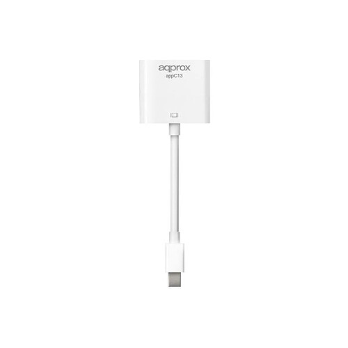 Adaptateur Mini DisplayPort vers VGA approx! APPC13V2 162 MHz HDMI 1.3b 5,4 Gbps 18 cm