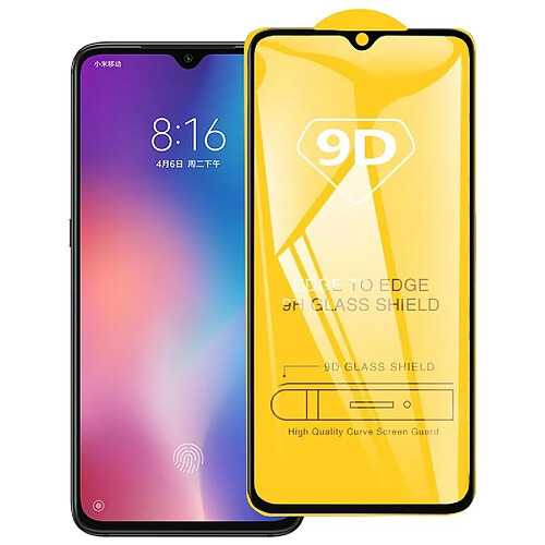 Wewoo Film de verre trempé de plein écran pour colle pleine Xiaomi Redmi Note 8 Pro 9D