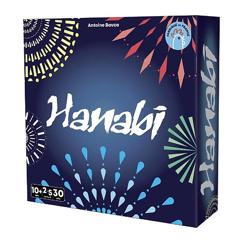 Hanabi - Asmodee - Jeu tactique et de coopération - Des 8 ans