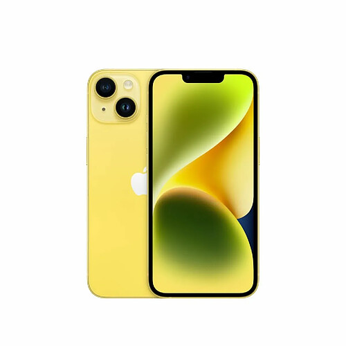 Smartphone Apple iPhone 14 6,1" 128 GB 6 GB RAM A15 Jaune · Reconditionné