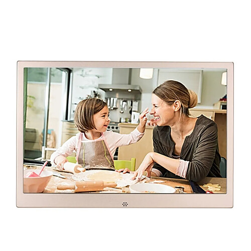 Wewoo Cadre photo numérique 13.3 pouces LED 1280x800 haute résolution affichage avec support et télécommande, soutien SD / MMC / MS carte / port USB