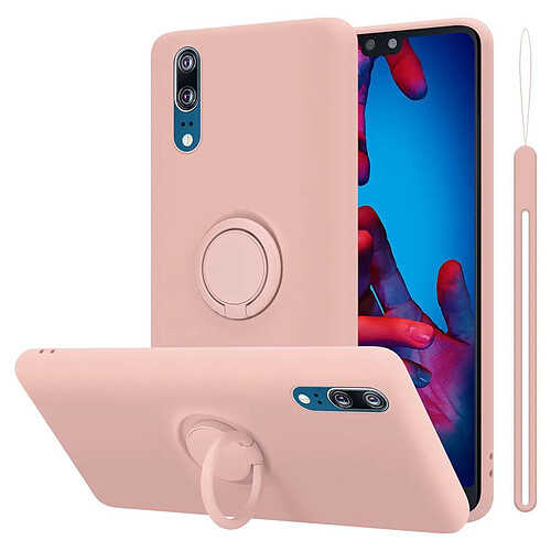 Cadorabo Coque Huawei P20 Etui en Rose