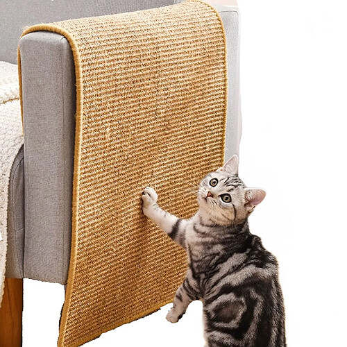 Universal Coussin de sisal, pad, canapé, griffe de chat, anti-rayure durable et articles de chat dédaigneux.