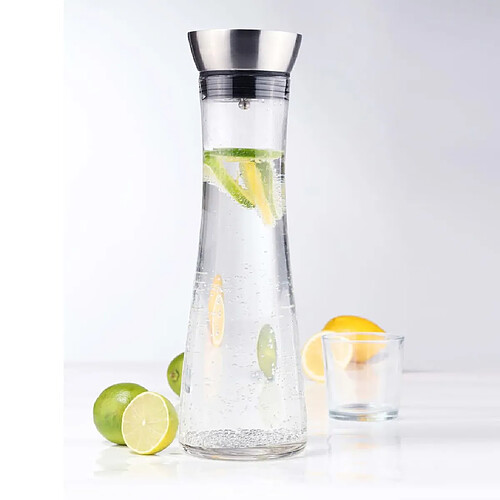 HI Carafe d'eau avec bec verseur Transparent 1,2 L