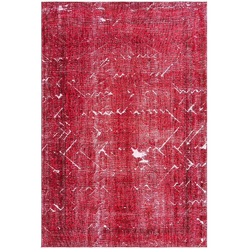 Vidal Tapis de laine 282x188 rouge Ultra Vintage