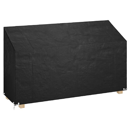 vidaXL Housse de banc de jardin 12 œillets 210x70x70/88cm polyéthylène