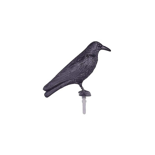 Esschert Design Epouvantail corbeau pour éloigner les pigeons.