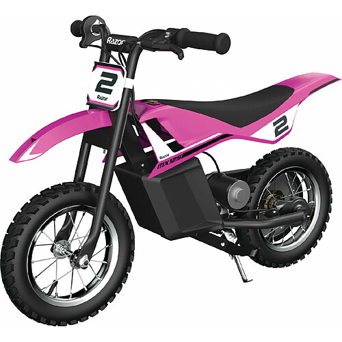 Razor Moto Cross Electrique enfant Dirt Rocket MX125 Rose