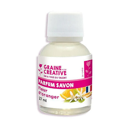 Graines Creatives Parfum pour savon 27 ml - Fleur d'oranger