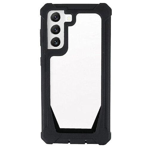 Coque en TPU + acrylique détachable 2 en 1 noir pour votre Samsung Galaxy S21 Plus 5G