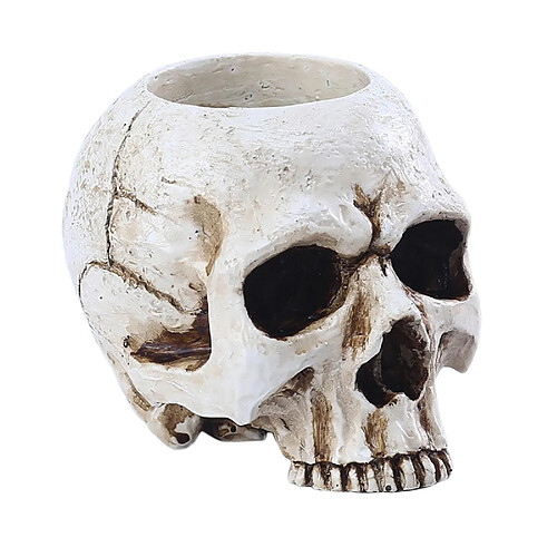 Bougeoir Crying Skull Candlestick Taper