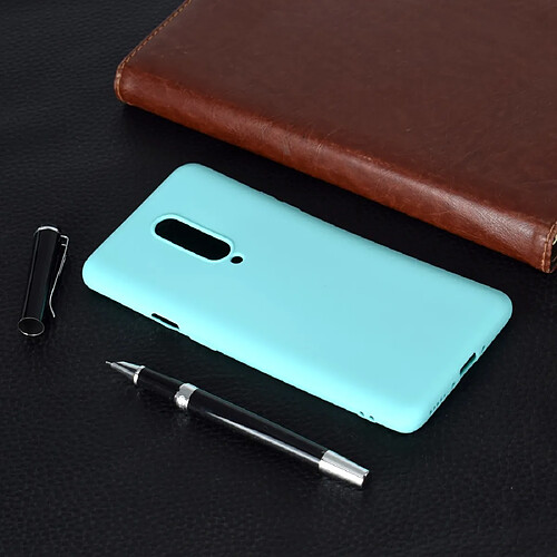 Wewoo Coque Souple Pour OnePlus 7 Pro Candy Couleur TPU Case Vert