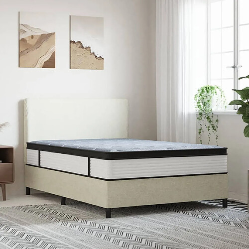 Maison Chic Matelas à ressorts ensachés moyen plus, Matelas doux 140x190 cm -GKD31638