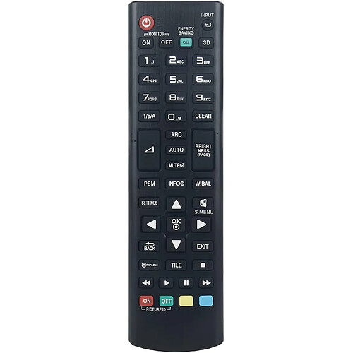 SANAG Nouveau Akb73715642 Telecommande De Remplacement-Akb73715642 Tv Telecommande Pour Lg Akb73715642 55Wl30Ms-D 60Wl30Ms-D 42Wl30Ms-D 47Wl30Ms-D Tv Remote Controller