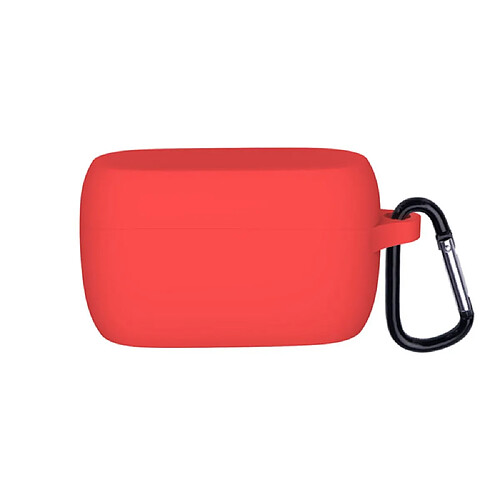 Coque en silicone avec boucle anti-perte rouge pour votre Jabra Elite 3