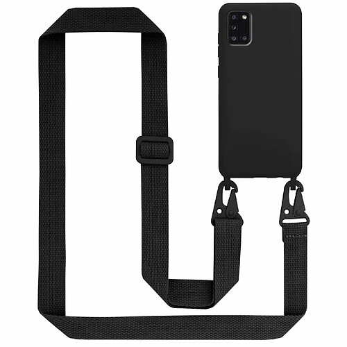 Cadorabo Etui Samsung Galaxy A31 Coque en Noir