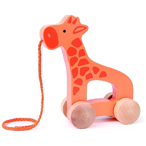 Hape E0906 Girafe - Jouet à tirer