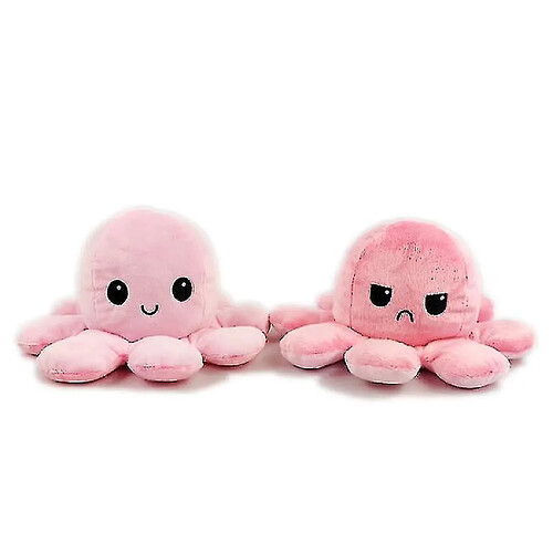 Universal Flip octopus réversible peluche en peluche typink