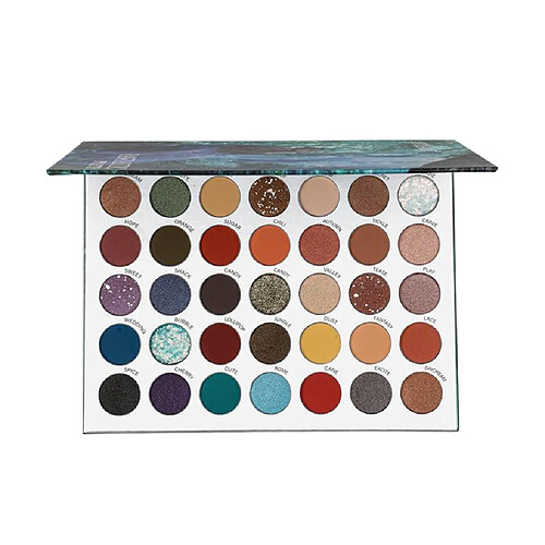 35Colors Palette De Fard à Paupières Longue Durée Cosmétique Style Hautement Pigmenté 1