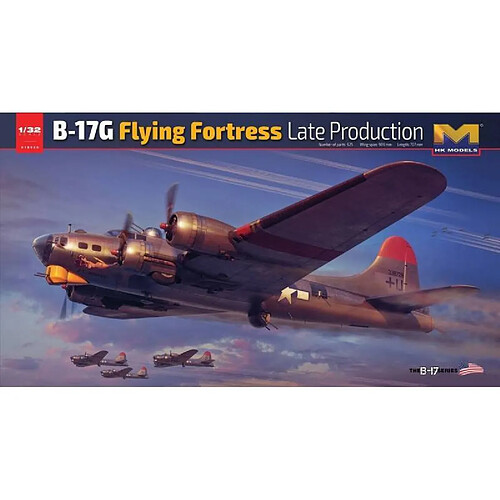 Hk Models Maquette Avion B-17g Flying Fortress Late Production