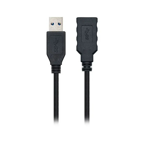 Câble USB NANOCABLE 10.01.090 Noir