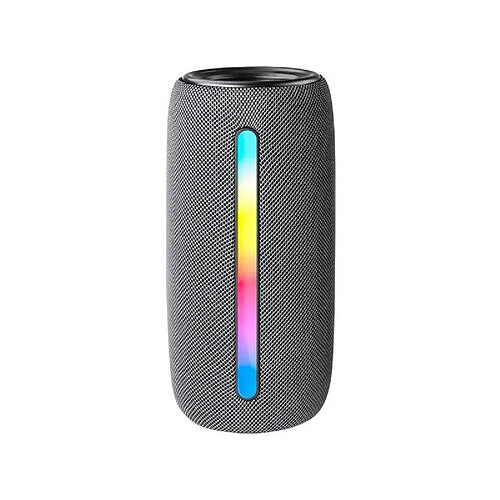 Yonis Enceinte Bluetooth Colorée LED Sans Fil Portable 10W Puissante Et Résistante