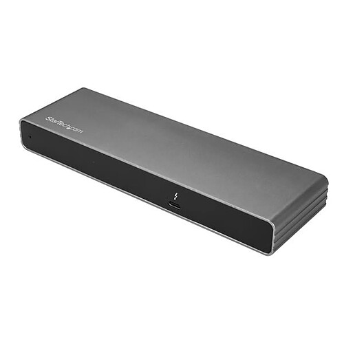 StarTech.com Station d'accueil pour PC portable Thunderbolt 3 à double affichage 4K avec PD 85 W