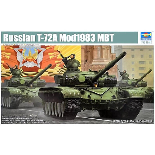 Trumpeter Maquette Char Russian T-72a Mod1983 Mbt