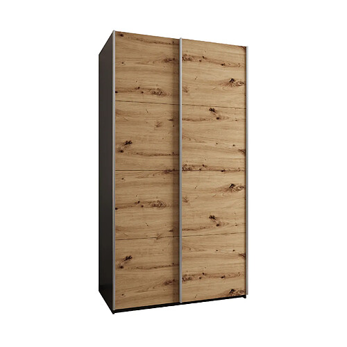 Abiks Meble Armoire à portes battantes Lux 1 245,5/140/64 2 portes