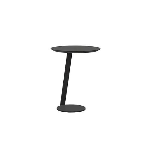 SOLIDA SALON Table d'appoint Giro table d'appoint anthracite diamètre 44 cm