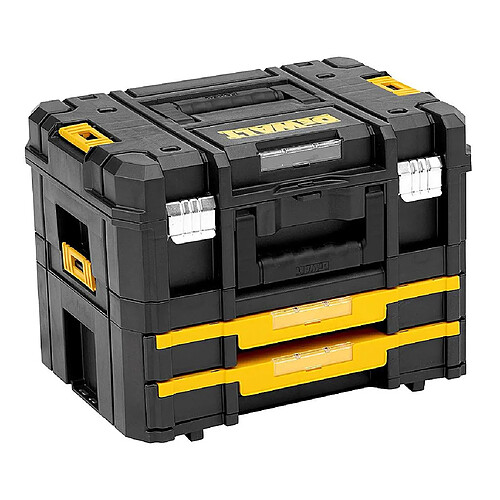 DeWalt - Coffret de transport T-Stak Combo Box II et Box IV 440x326x331 mm