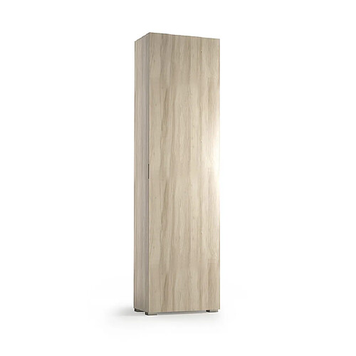 Kiamami Valentina COLONNE POLYVALENTE H 182CM 1 PORTE ORME EFFET BOIS