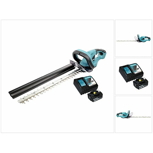 Makita DUH 523 RG1 Taille-haie sans fil 52cm 18V + 1x Batterie 6,0 Ah + Chargeur