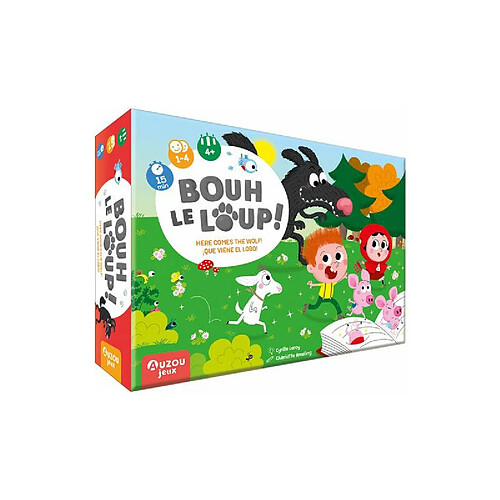 Editions Auzou Jeu d ambiance Azou Bouh Le Loup