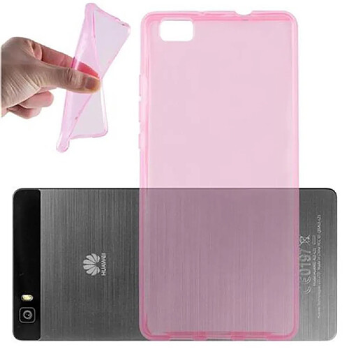 Cadorabo Coque Huawei P8 LITE 2015 Etui en Rose