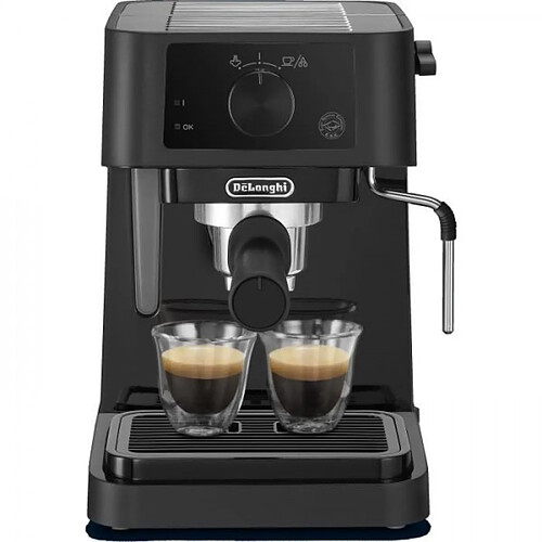 Machine a Cafe a expresso - DELONGHI - EC235.BK - Noir - Buse vapeur - Compatible ESE