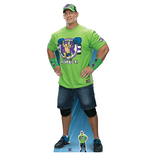 Star Cutouts Figurine en carton Si vous pouvez le rêver, faites-le John Cena Mains sur les hanches 184 cm