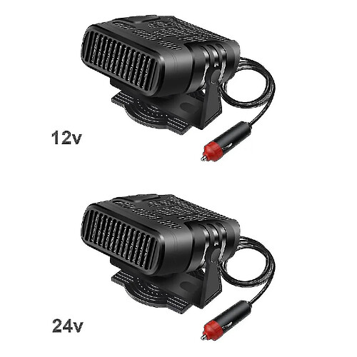 (Réchauffeur de Voiture Électrique 120w/200w Dégivreur de Dégivreur de Ventilateur de Chauffage 12v/24v Dc Portable) Réchauffeur De Voiture Électrique 120w / 200w Dégivreur de Dégivreur de Ventilateur De Chauffage 12v / 24v Dc Portable