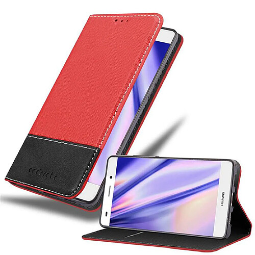 Cadorabo Coque Huawei P8 LITE 2015 Etui en Rouge