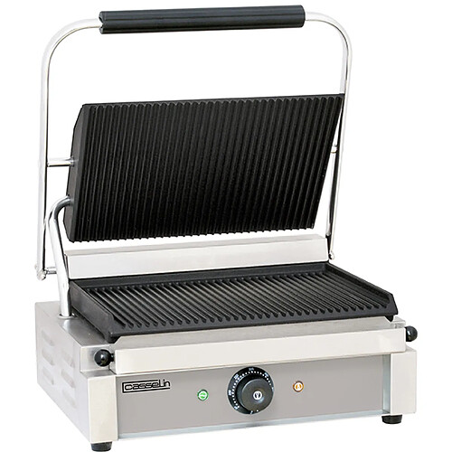 Grill panini plaques rainurées 2200w - cgprr - CASSELIN