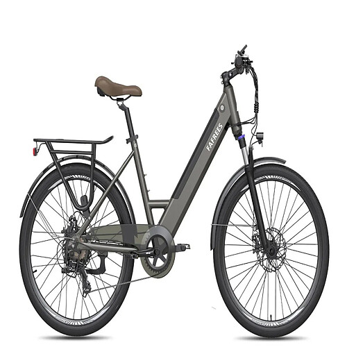 Vélo Électrique FAFREES F26 Pro | 250W 360WH 40KM d'Autonomie | Freins à Disque | Gris