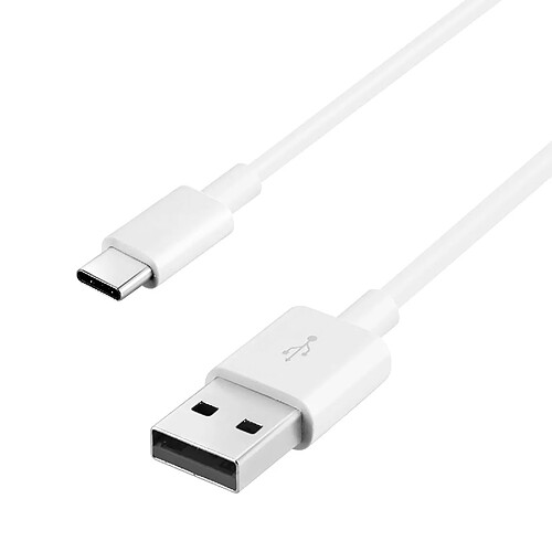 Avizar Câble USB vers USB type-C 2m Charge & Synchro - Blanc