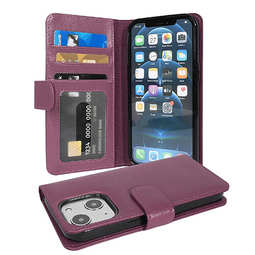 Cadorabo Coque iPhone 13 Etui en Violet