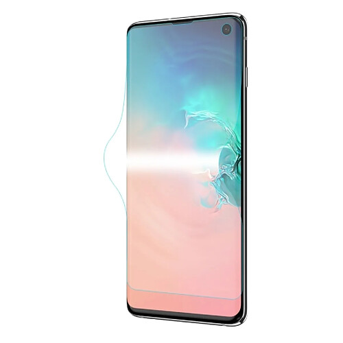 Wewoo Film protecteur 0.1mm 3D de protection anti-déflagrant Hydrogel antidéflagrant pour Galaxy S10, TPU + TPE + Matériau P(Transparent)