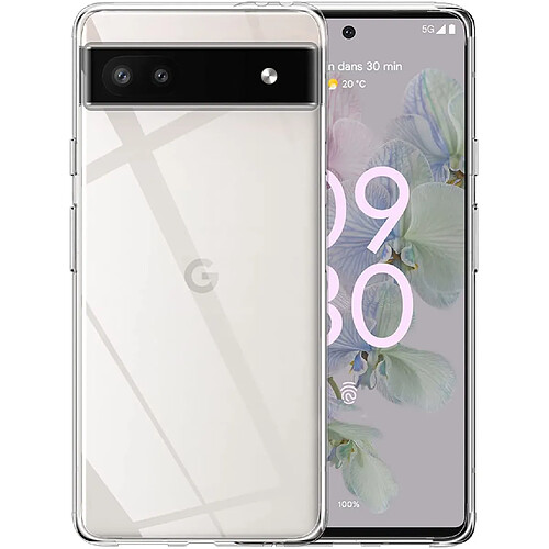 Coque de protection pour Google Pixel 6A 5G Souple Transparente Bumper en Gel TPU Invisible XEPTIO pochette