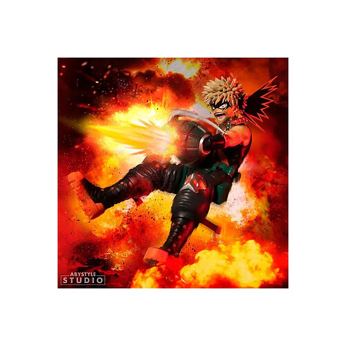 Abystyle My Hero Academia - Figurine Bakugo Tir Anti-blindage x2