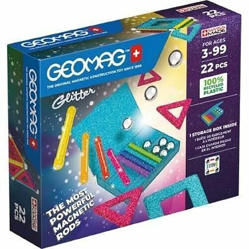 Gardenkraft GEOMAG - Milieuvriendelijk 22 stuks Glitter