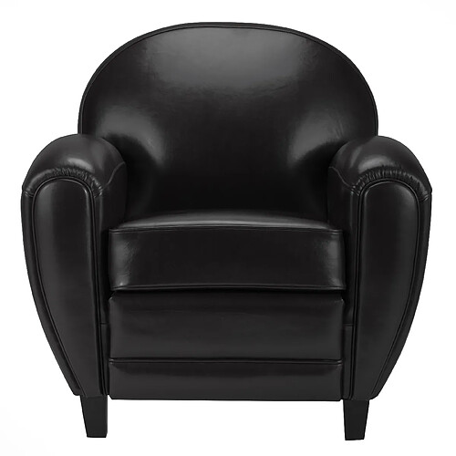 Rendez Vous Deco Fauteuil Club noir