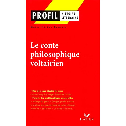 Le conte philosophique voltairien · Occasion