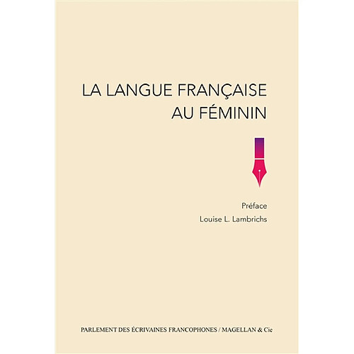 La langue française au féminin · Occasion